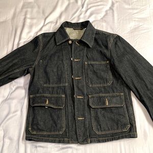 Uniqlo denim overshirt/work jacket, men size xs